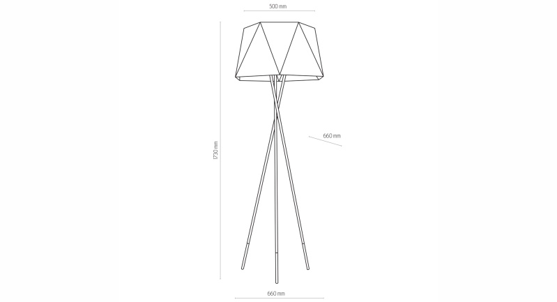 Stojací lampa - IVO 3110